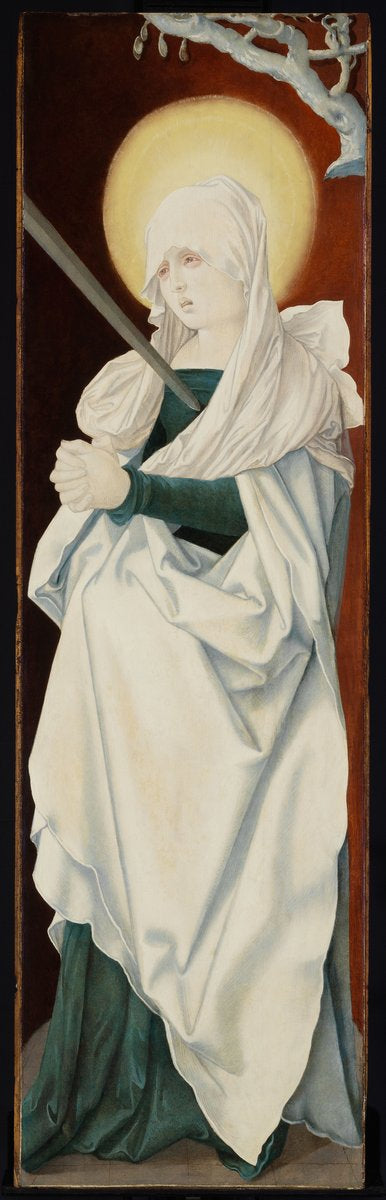 De Weening van de Pijn (Mater Dolorosa) - Hans Baldung Grien