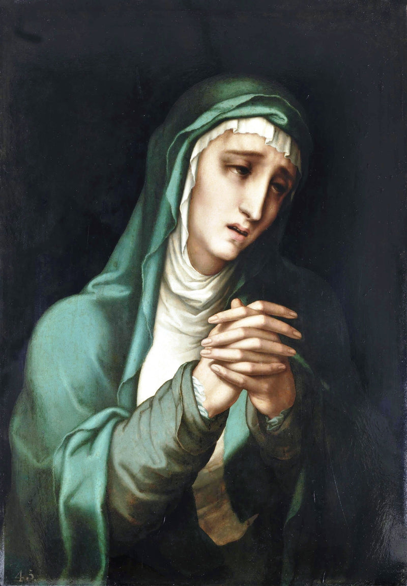 De Weenige Verdrietige Maagd - Luis de Morales