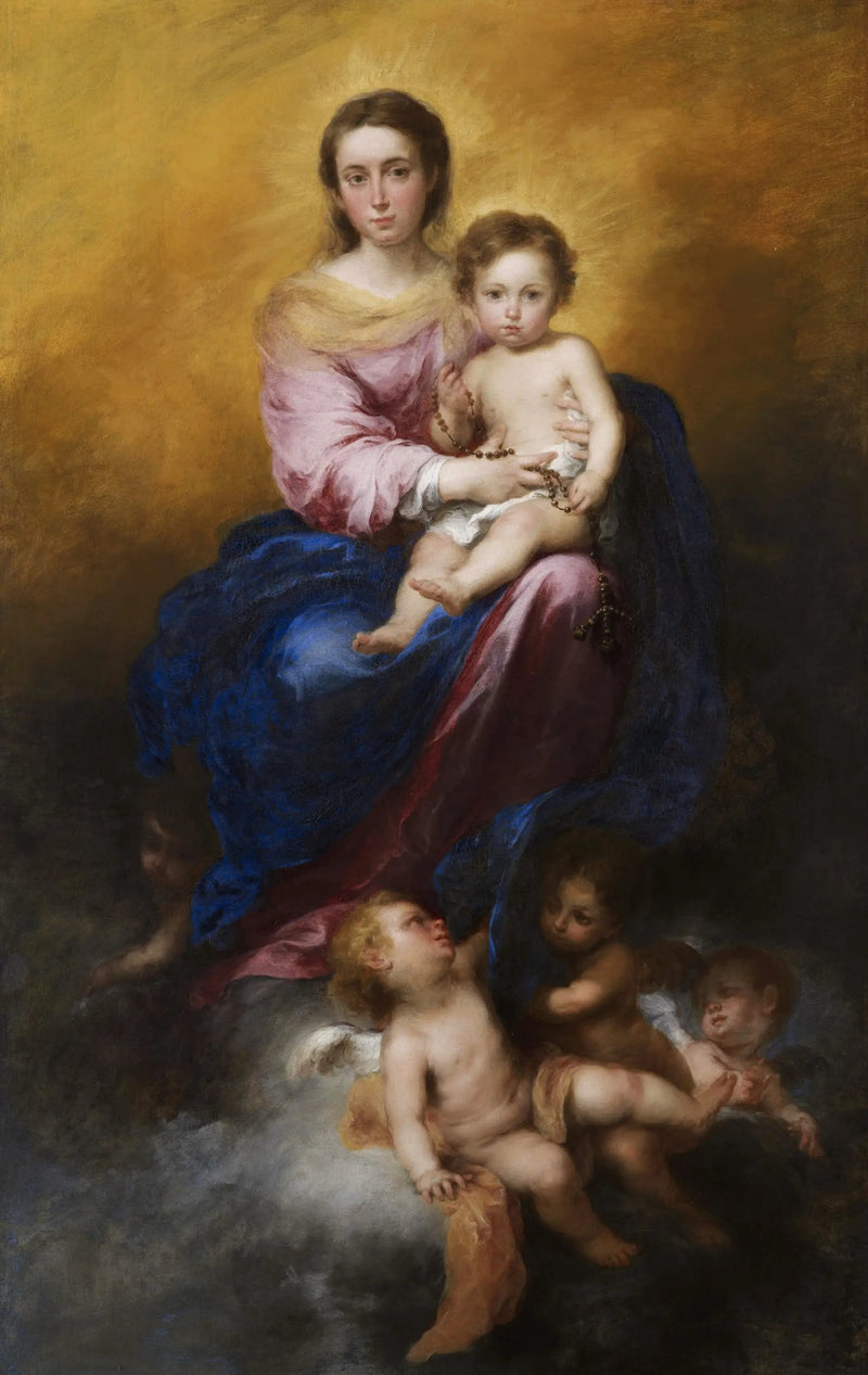 De Rozenkransmaagd - Bartolomé Esteban Murillo

Source:
La Vierge du Rosaire - Bartolomé Esteban Murillo