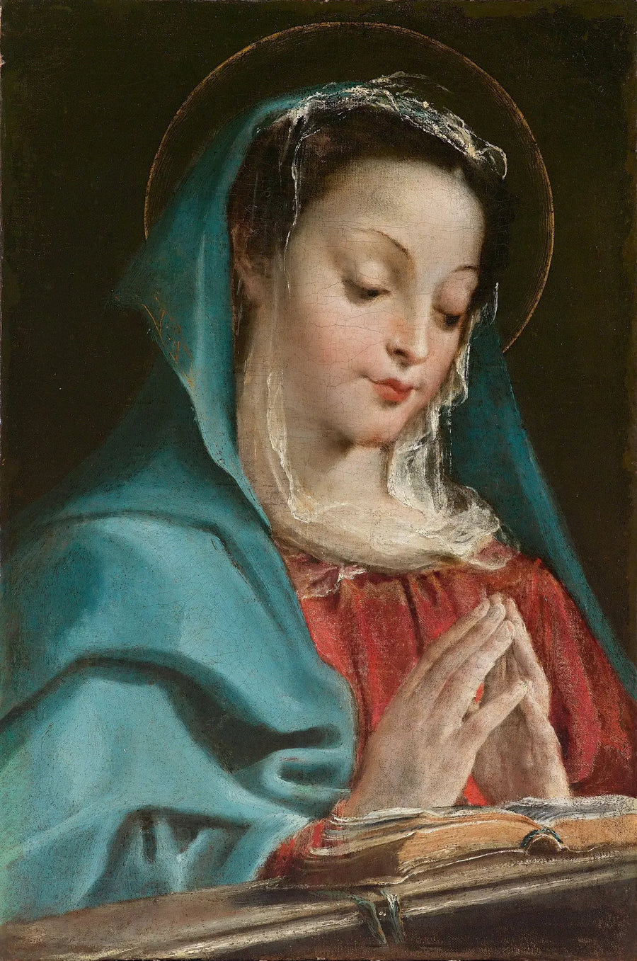 De biddende Maagd - Annibale Carracci