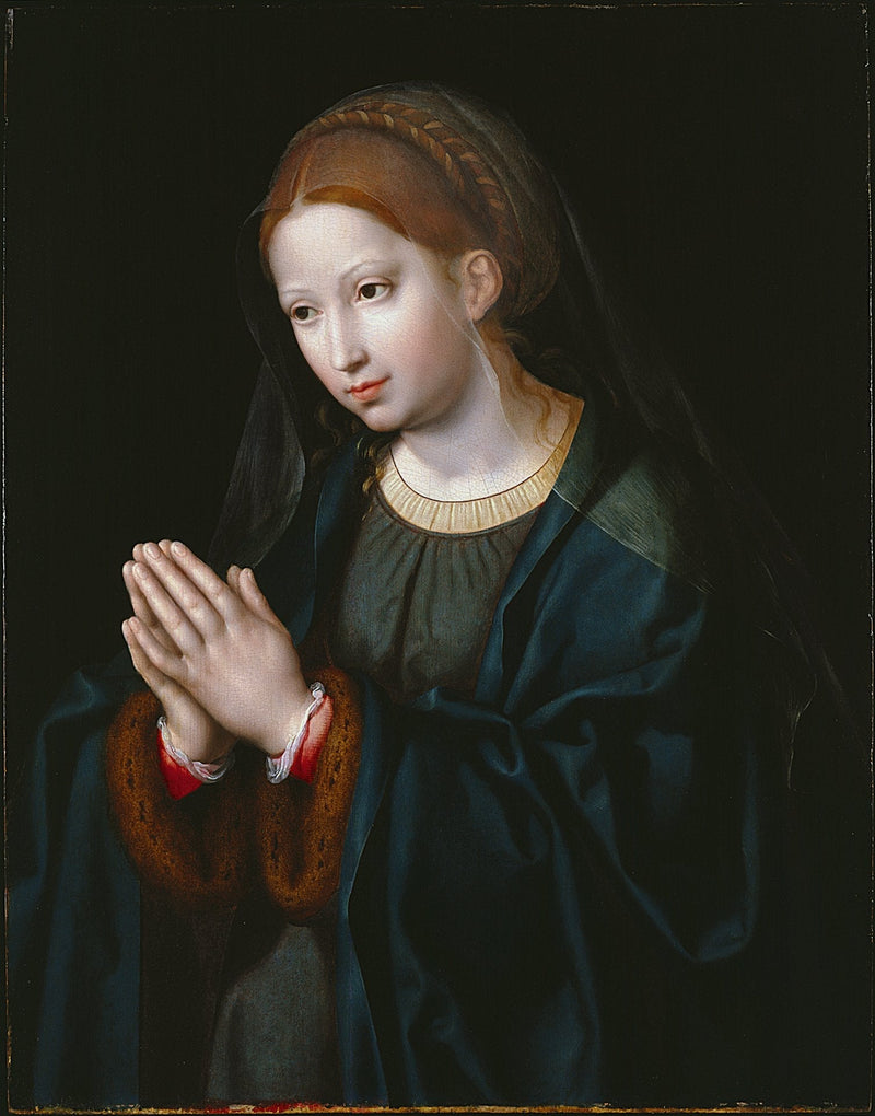 De Geboorte van de Maagd - Joos van Cleve