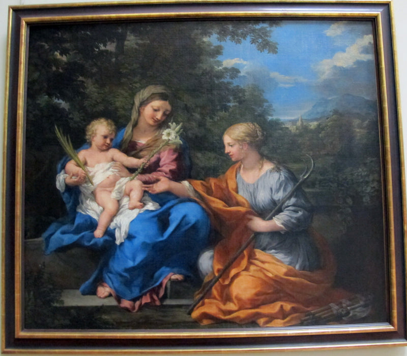 De Maagd en het Kind met Sint-Maartje - Pietro da Cortona
