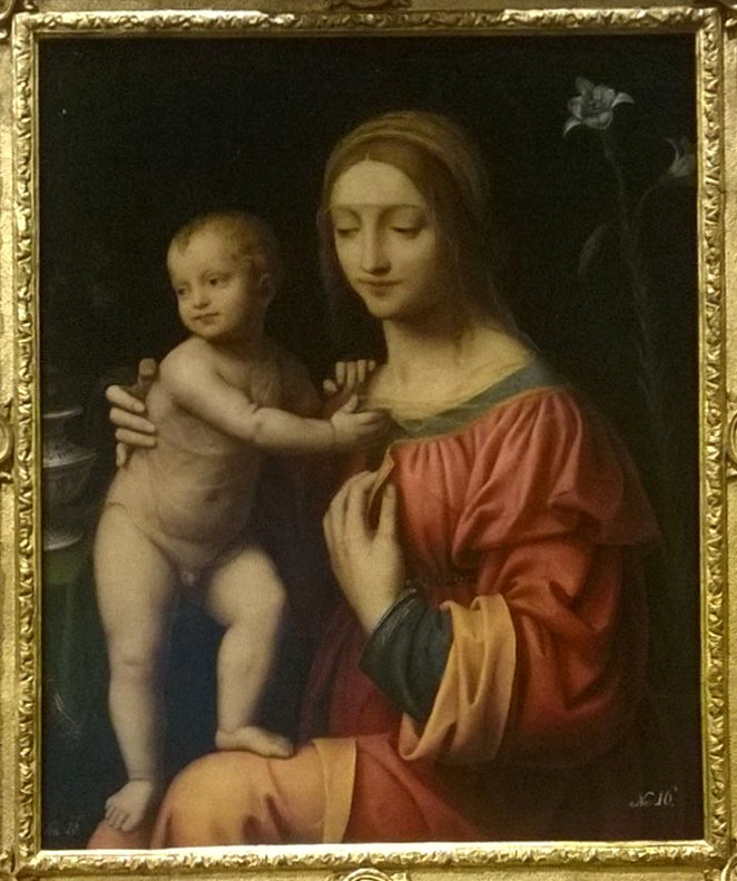 De Maagd en het Kind - Bernardino Luini