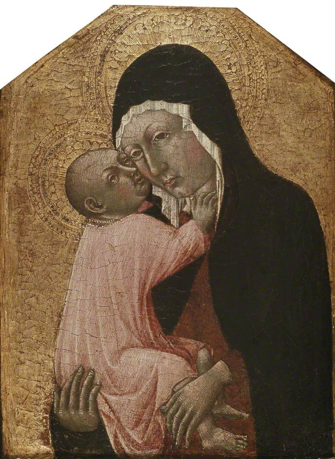 De Maagd en het Kind - Giovanni di Paolo