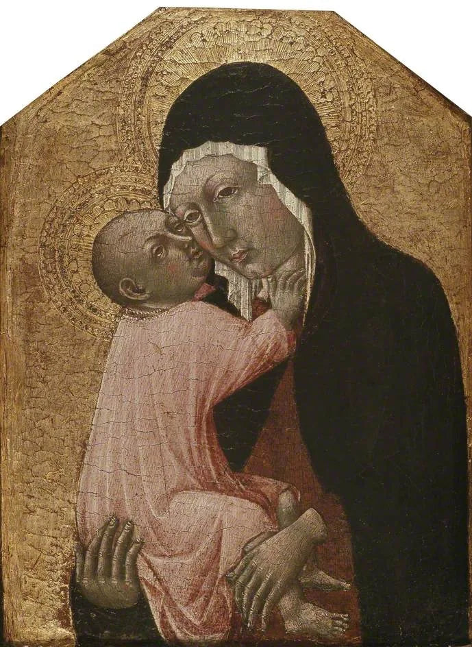 De Maagd en het Kind - Giovanni di Paolo