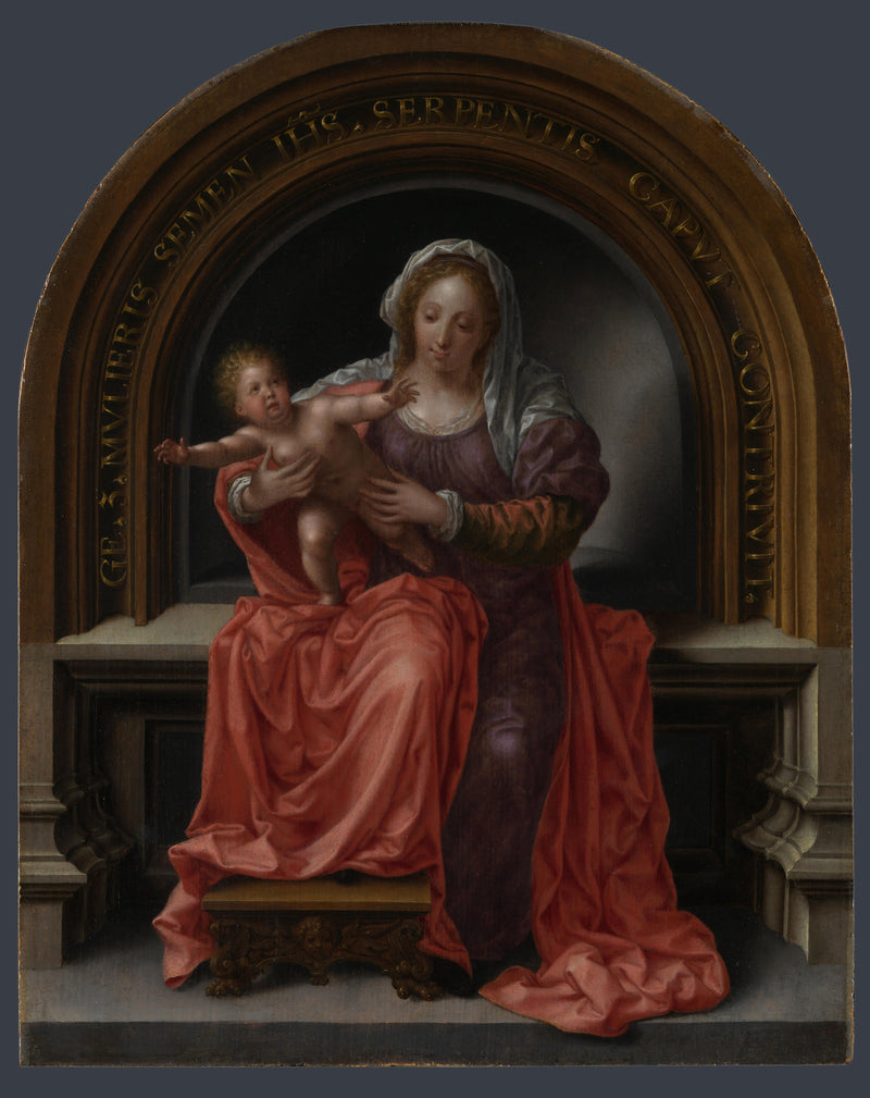 De Maagd en het Kind - Jan Gossaert
