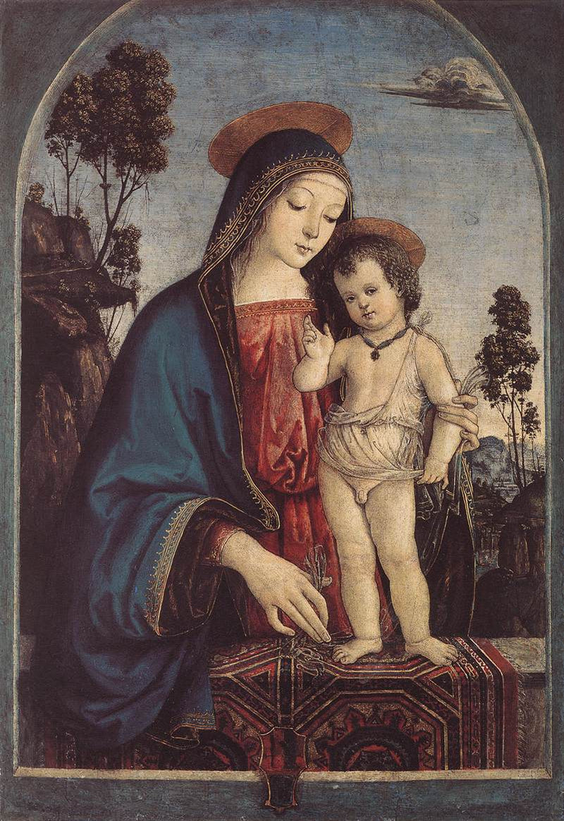 De Maagd en het Kind - Pinturicchio