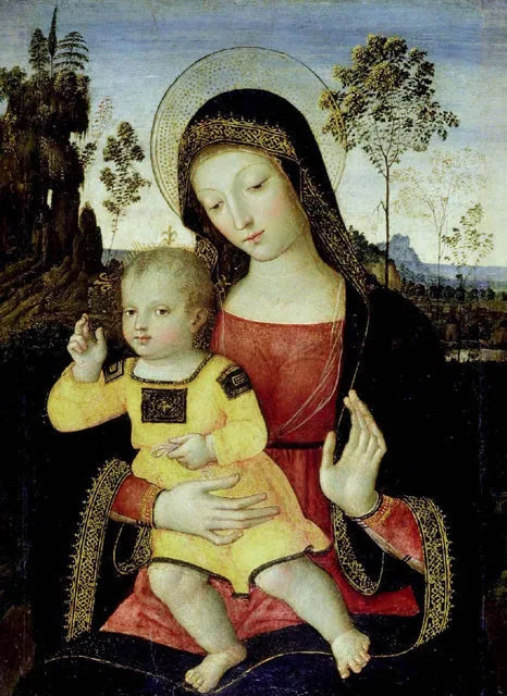 De Maagd en het Kind - Pinturicchio