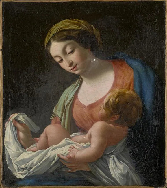 De Maagd en het Kind - Simon Vouet