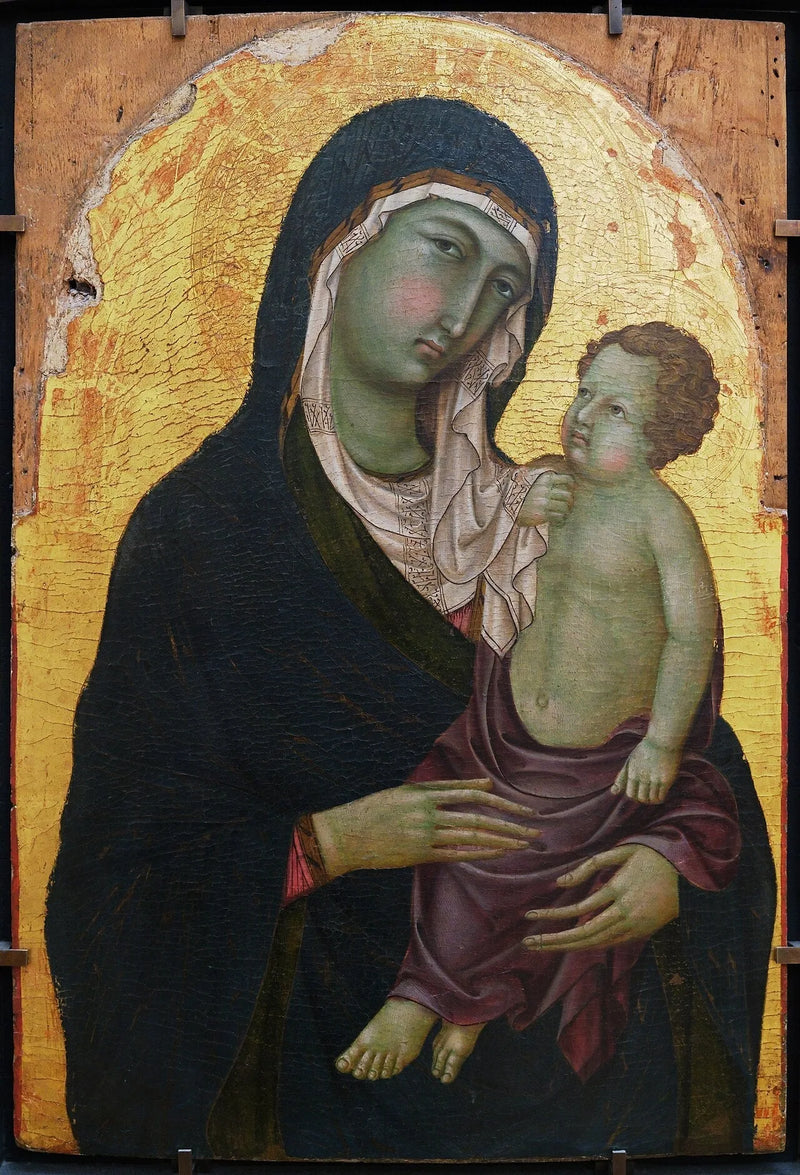 De Maagd en het Kind - Ugolino di Nerio