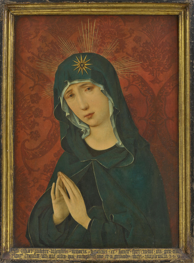 De Maagd Maria als Moeder van Smarten - Hans Holbein de Oudere