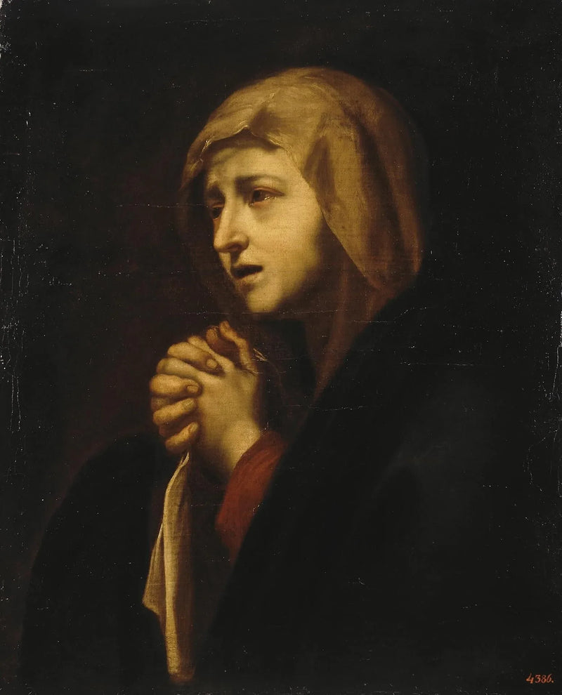 De Weergaweorde Maria in rouw - Jusepe de Ribera