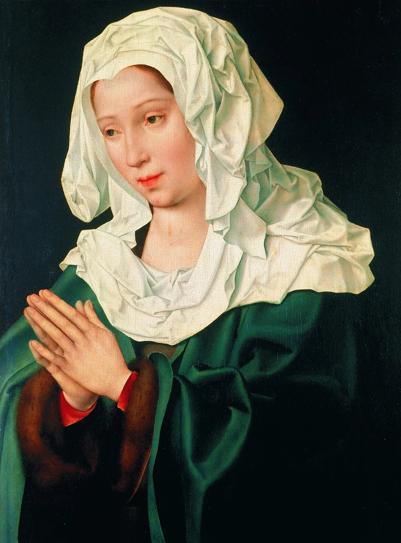 De Maagd Maria in gebed - Joos van Cleve