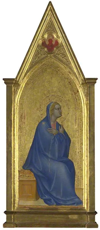 Het Heilig Hart: Paneel van de Linker Top - Giovanni da Milano