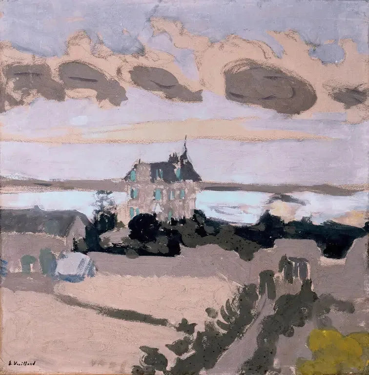 De villa Les Écluses in Saint-Jacut-de-la-Mer - Édouard Vuillard