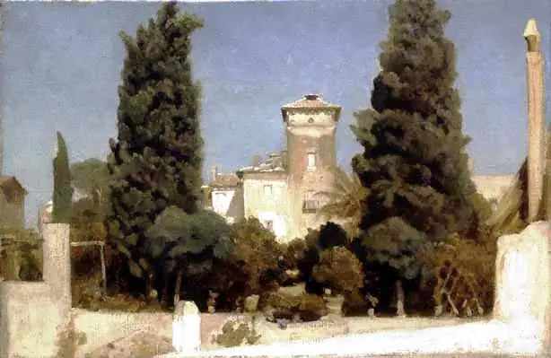 De villa Malta in Rome - Frederic Leighton

Source:
La Villa Malte à Rome - Frederic Leighton