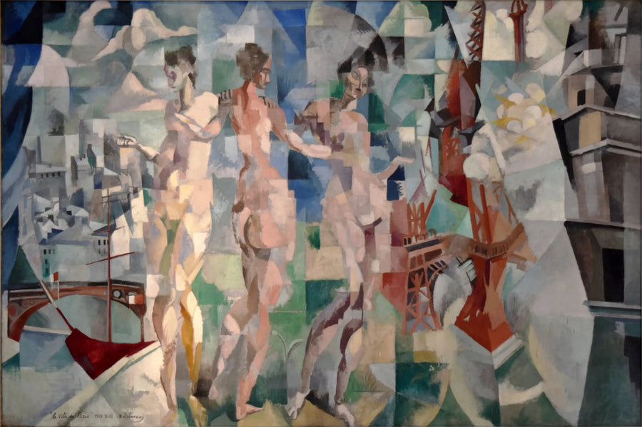 De Stad Parijs - Robert Delaunay