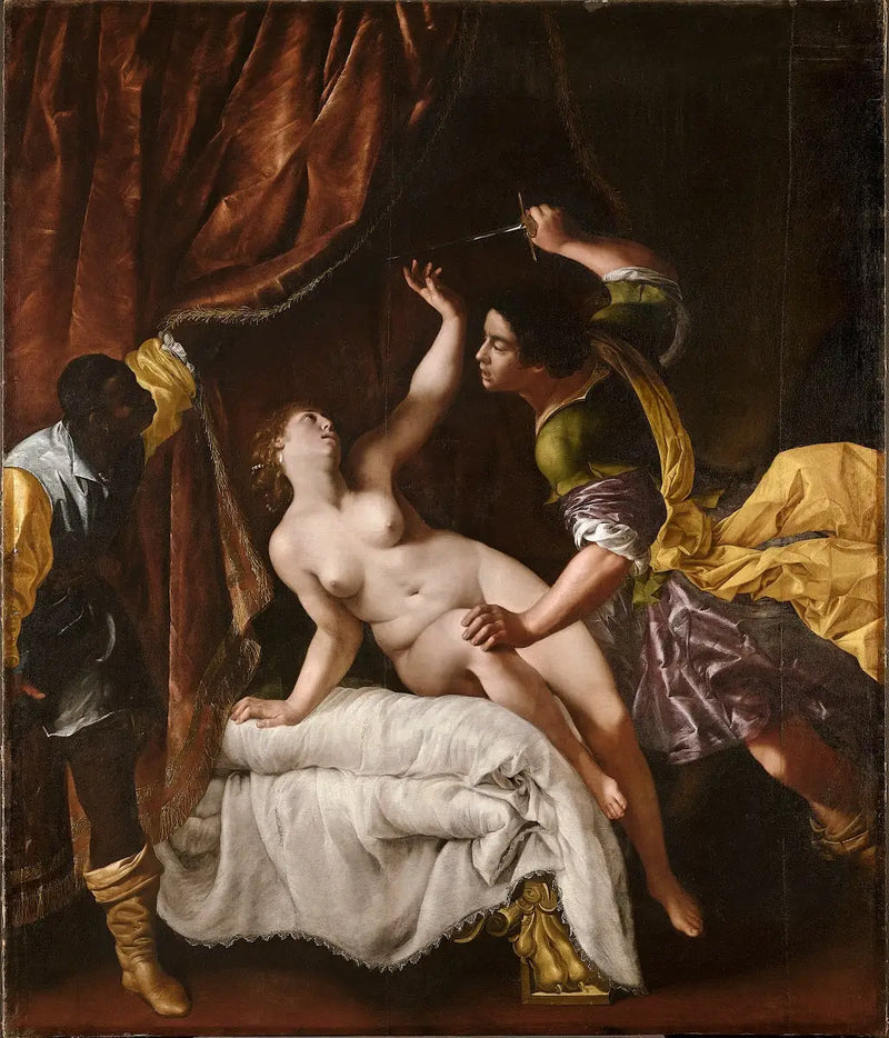 De viool van Lucretius - Artemisia Gentileschi