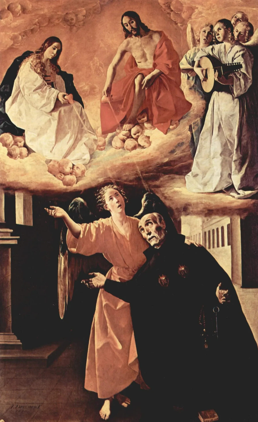 De Visie van Sint Alonso Rodriguez - Francisco de Zurbarán