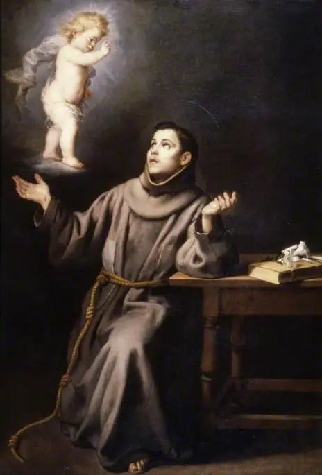 De visie van Sint-Antonius van Padua - Bartolomé Esteban Murillo

Source:
La vision de saint Antoine de Padoue - Bartolomé Esteban Murillo