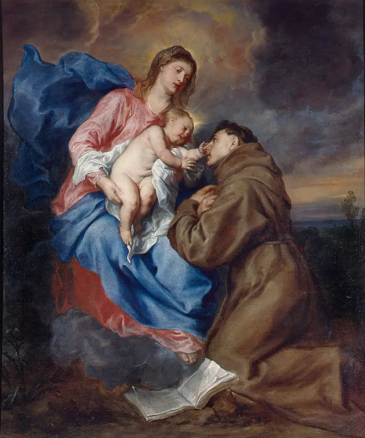 De visie van Sint-Antonius van Padua, circa 1629 - Antoine van Dyck

Source:
La vision de saint Antoine de Padoue, vers 1629 - Antoine van Dyck