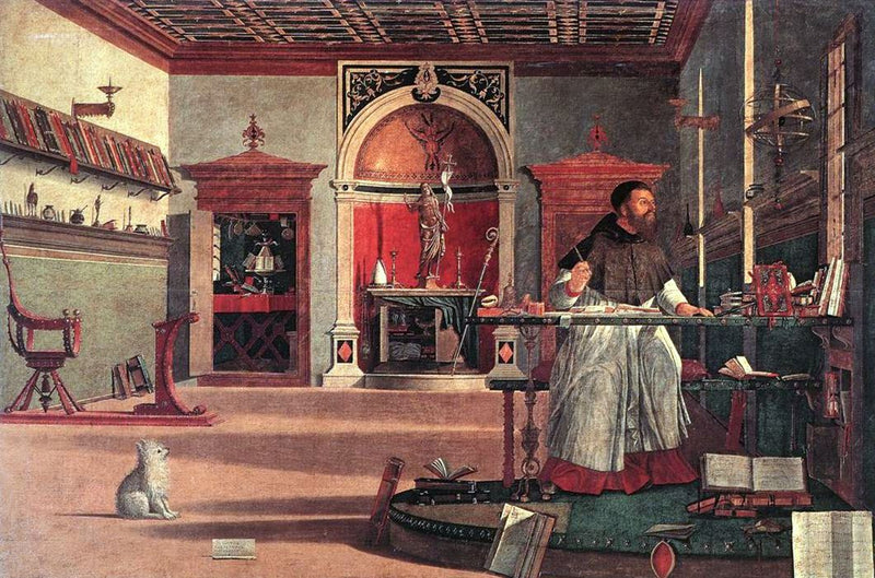 De Visie van Sint Augustinus - Vittore Carpaccio