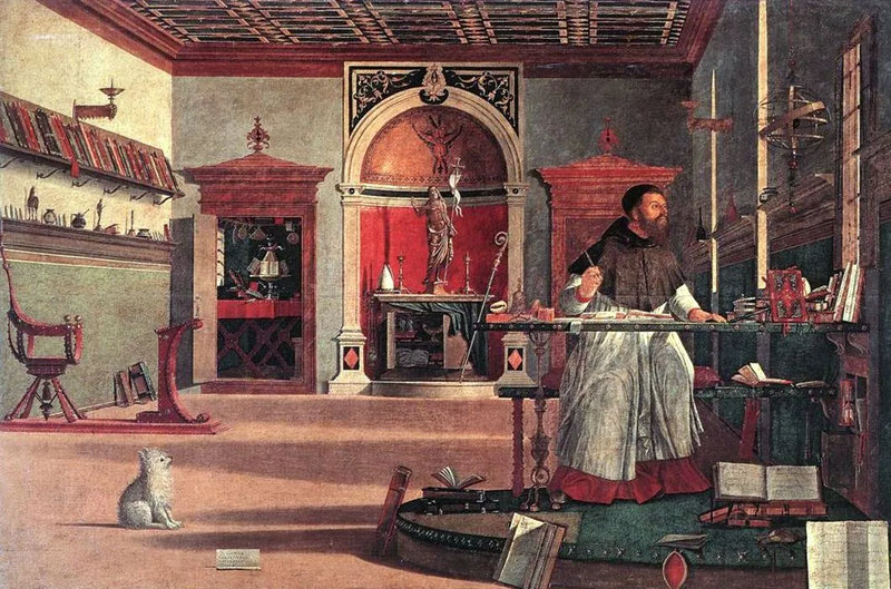 De Visie van Sint Augustinus - Vittore Carpaccio