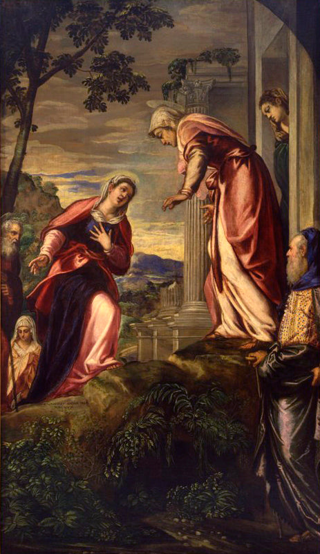 De Bezoeking - Jacopo Tintoretto