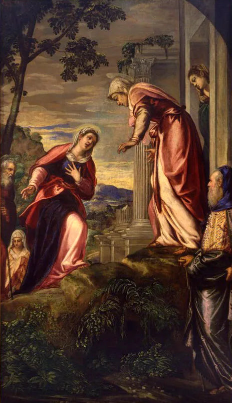 De Bezoeking - Jacopo Tintoretto