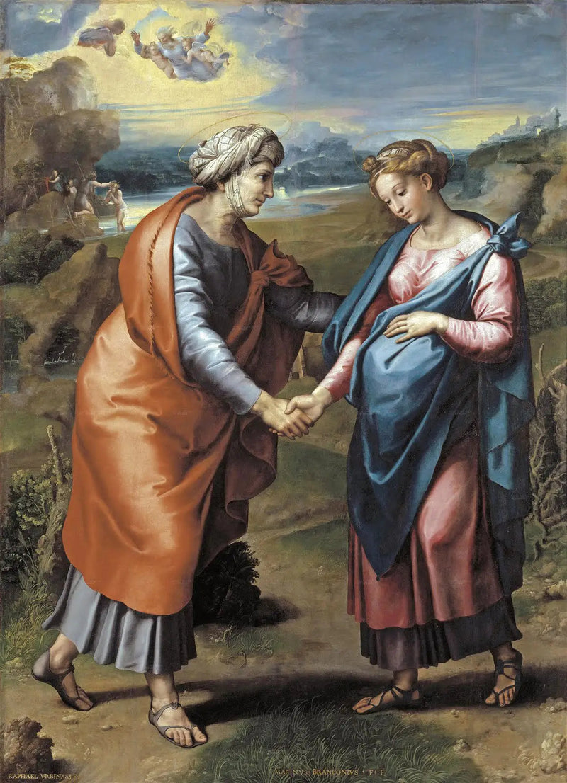 De Bezoeking - Raphael Sanzio