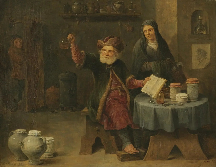 Het bezoek aan de dokter - David Teniers de Jonge

Source:
La visite chez le médecin - David Teniers le Jeune
