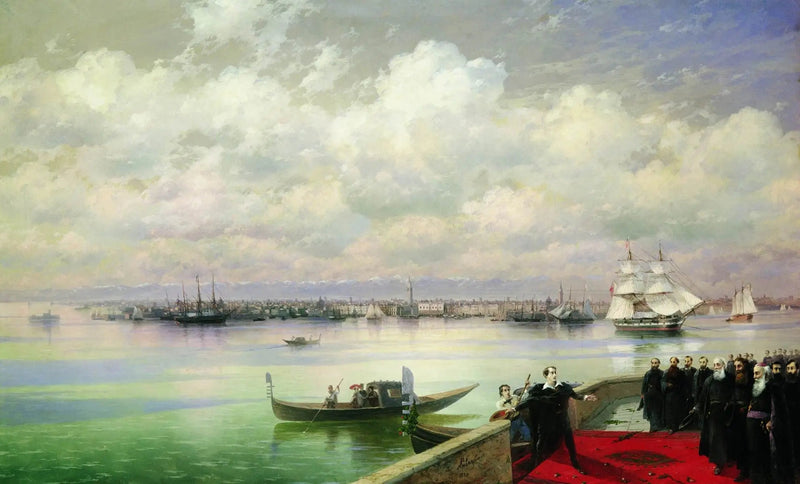 Het bezoek van Byron aan de Mekhitaristen in San Lazzaro - Ivan Aïvazovski

Source:
La visite de Byron aux Mekhitaristes à San Lazzaro - Ivan Aïvazovski