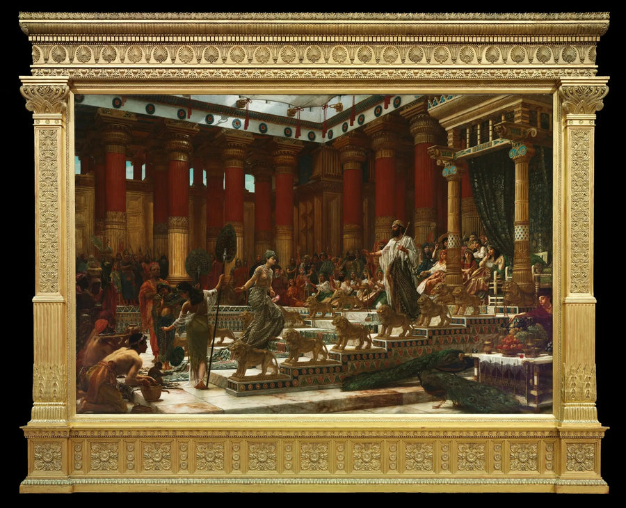 De Bezoek van de Koningin van Sheba aan Koning Salomo - Edward Poynter

Source:
La Visite de la Reine de Saba au Roi Salomon - Edward Poynter