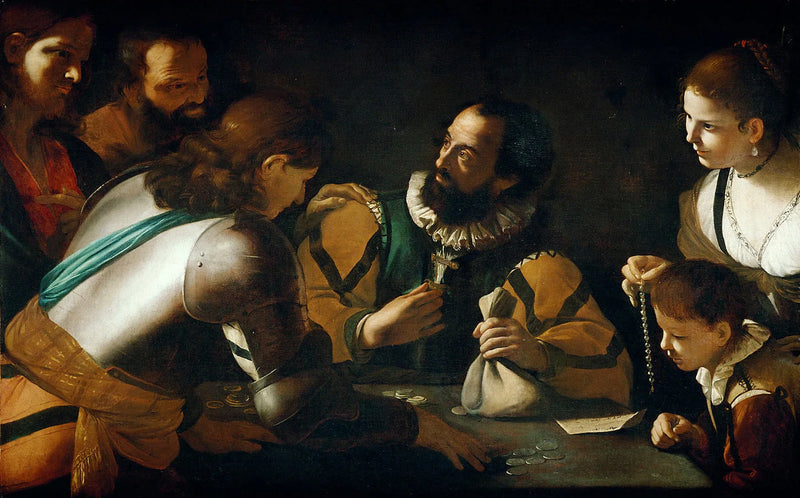 De roeping van de apostel Mattheüs - Mattia Preti