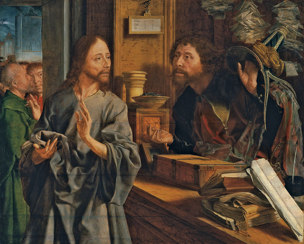 La Vocation de Saint Matthieu. - Marinus van Reymerswale - Alpha Reproduction