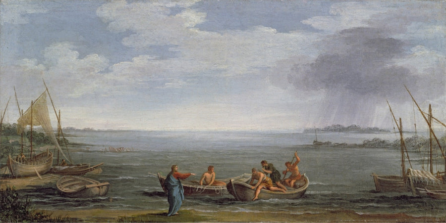 De roeping van Sint-Pieter en Sint-André - Pietro da Cortona