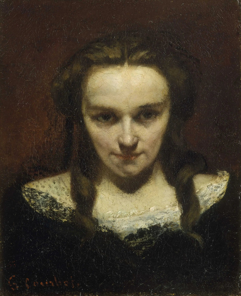 De Waarzegster - Gustave Courbet