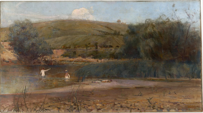 De Yarra, Heidelberg - Charles Conder