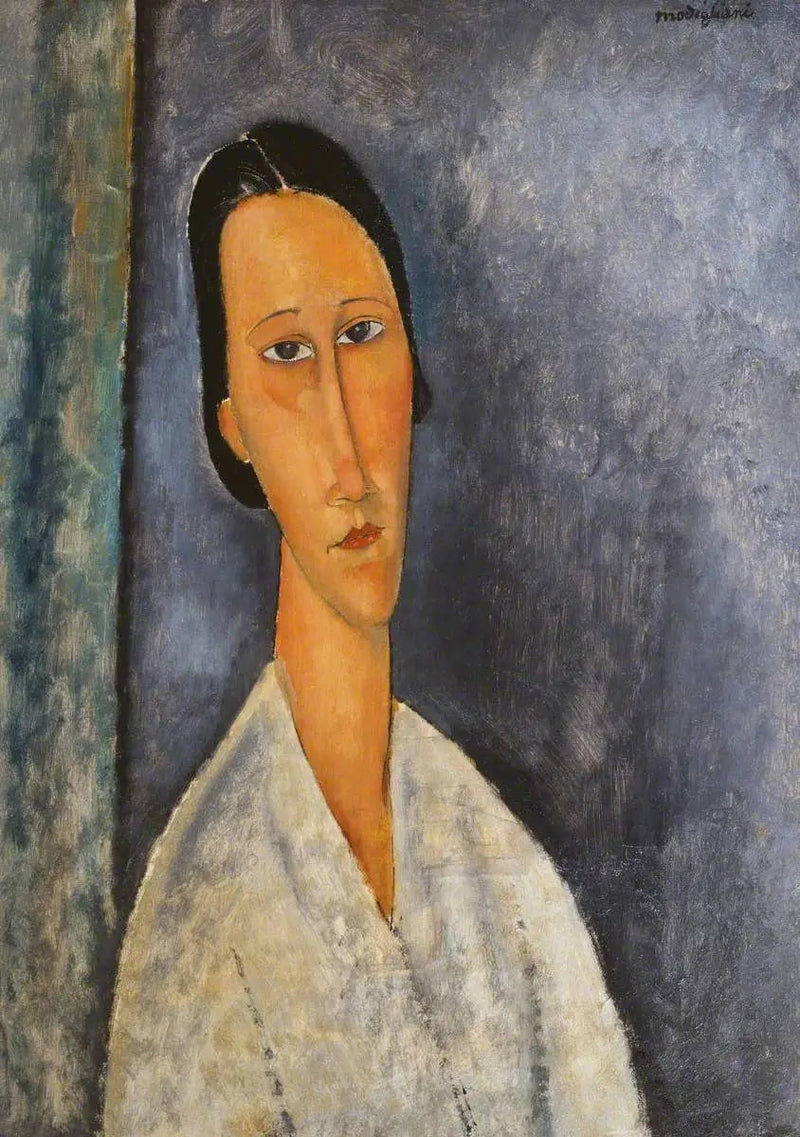 De Zborowska in buste - Amedeo Modigliani
