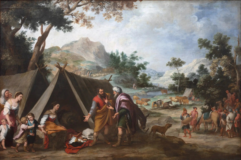 Laban op zoek naar zijn gestolen huisgoden - Bartolomé Esteban Murillo

Source:
Laban à la recherche de ses dieux domestiques volés - Bartolomé Esteban Murillo