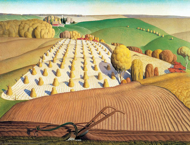 Herfstarbeid - Grant Wood

Source:
Labour d'automne - Grant Wood