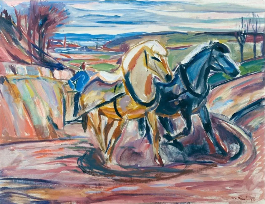 Lenteploeg - Edvard Munch