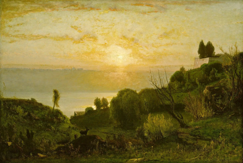 Lac Albano, zonsondergang - George Inness

Source:
Lac Albano, coucher de soleil - George Inness