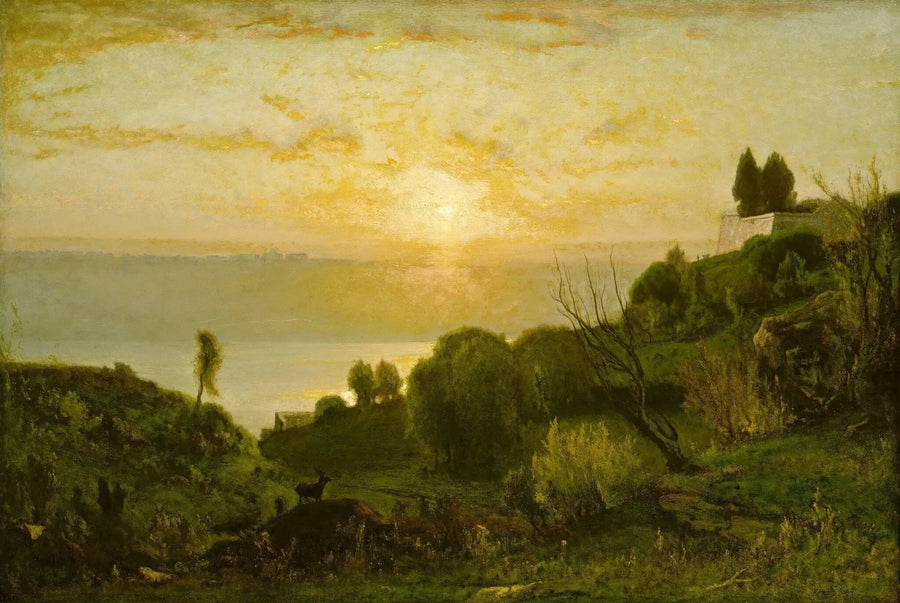 Lac Albano, zonsondergang - George Inness

Source:
Lac Albano, coucher de soleil - George Inness
