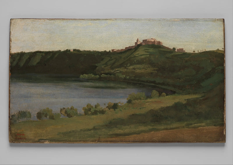 Lac Albano en Castel Gandolfo - Jean-Baptiste Camille Corot