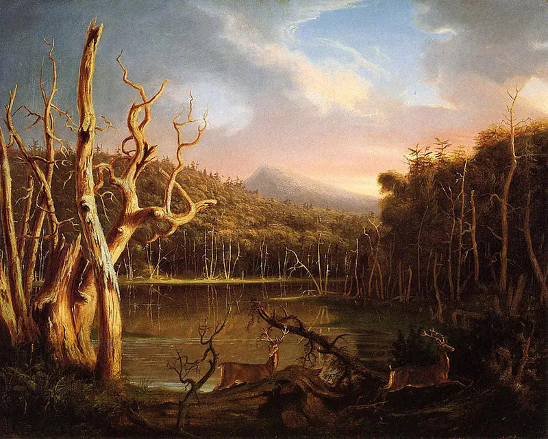 Meer met dode bomen - Thomas Cole

Source:
Lac aux arbres morts - Thomas Cole