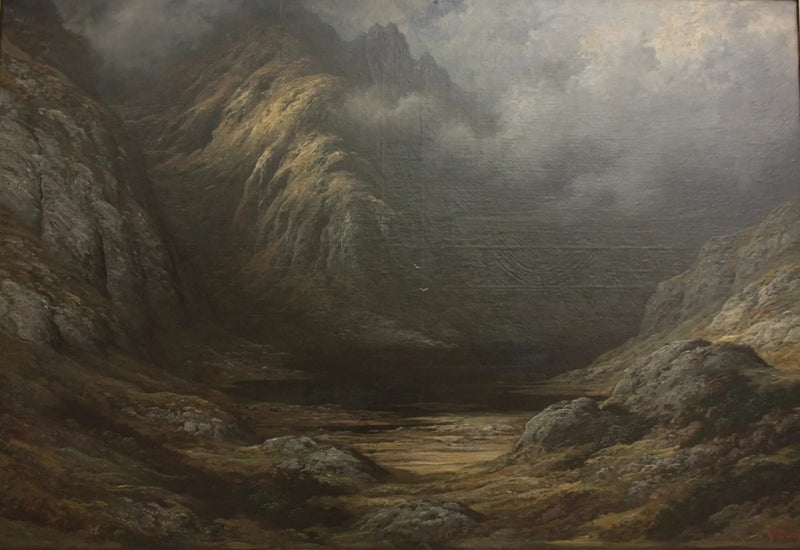 Meer in Schotland na de storm - Gustave Doré