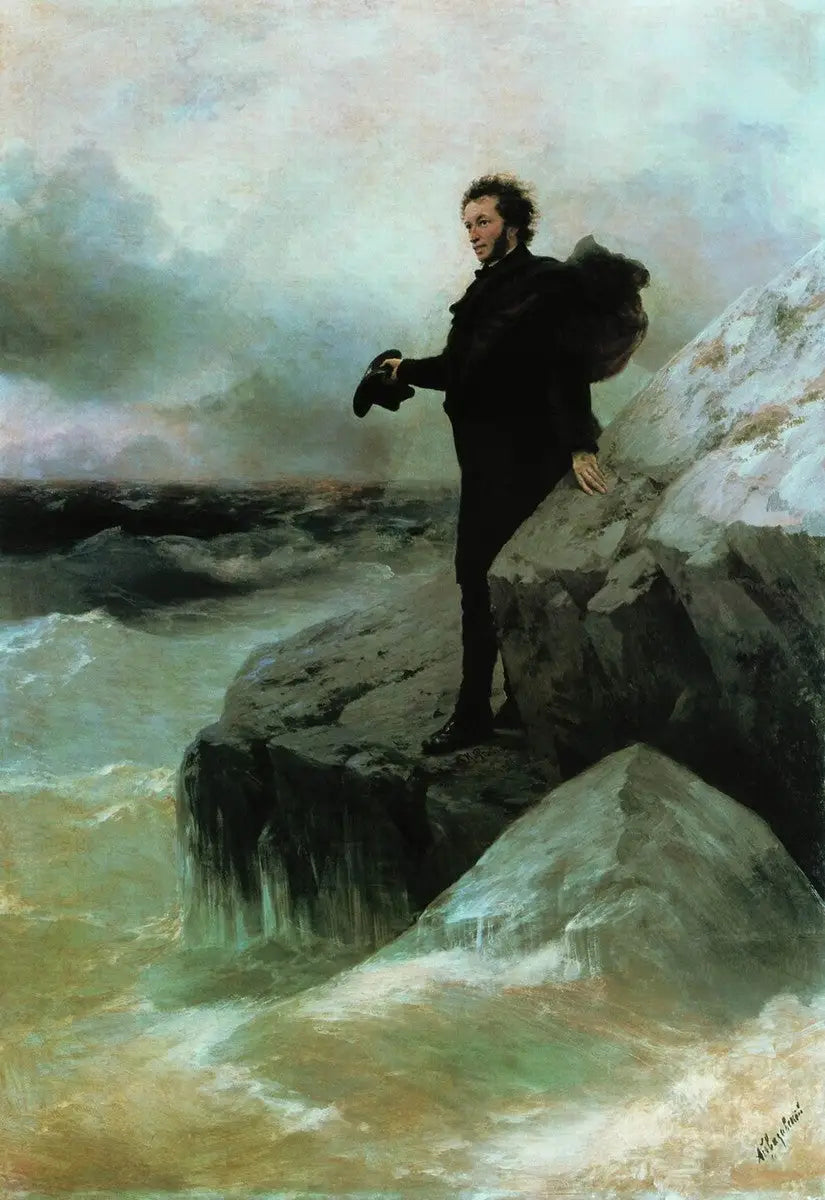 L’Adieu à la mer de Pouchkine - Ilya Repin - Alpha Reproduction