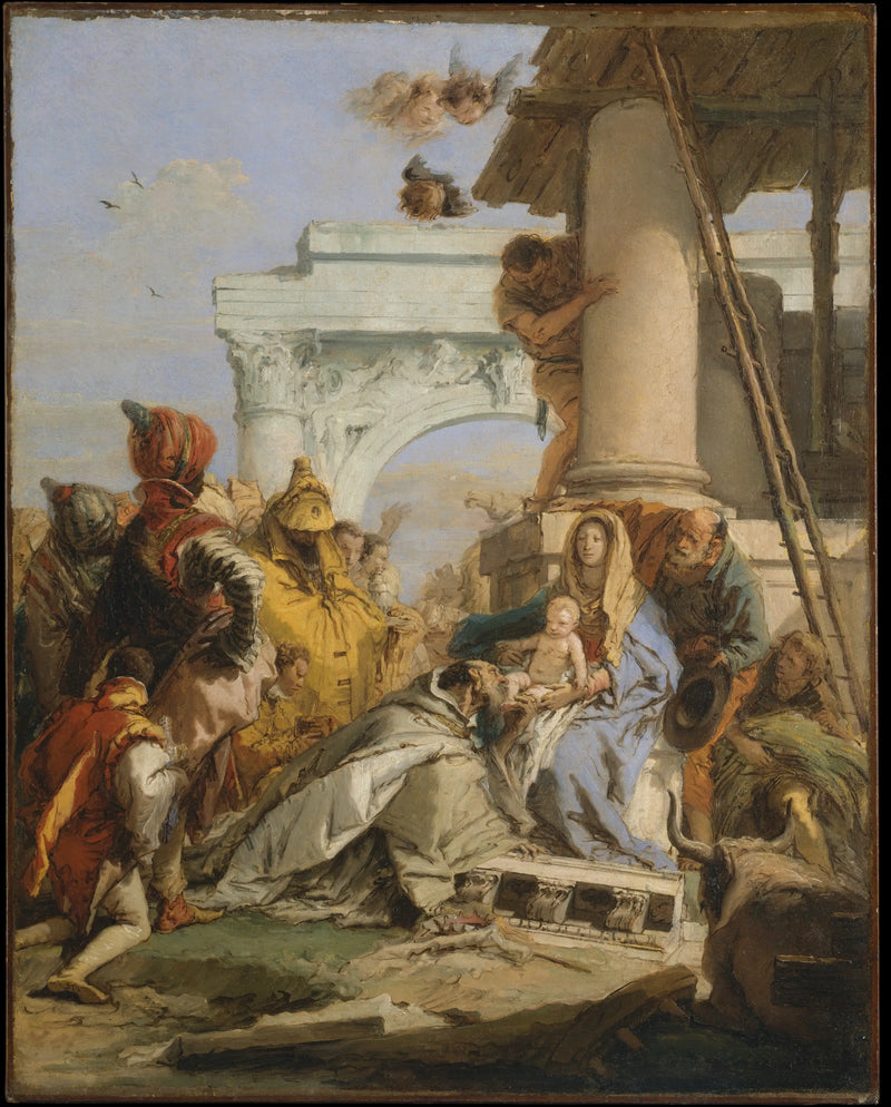 De Aanbidding der Wijzen - Giovanni Battista Tiepolo
