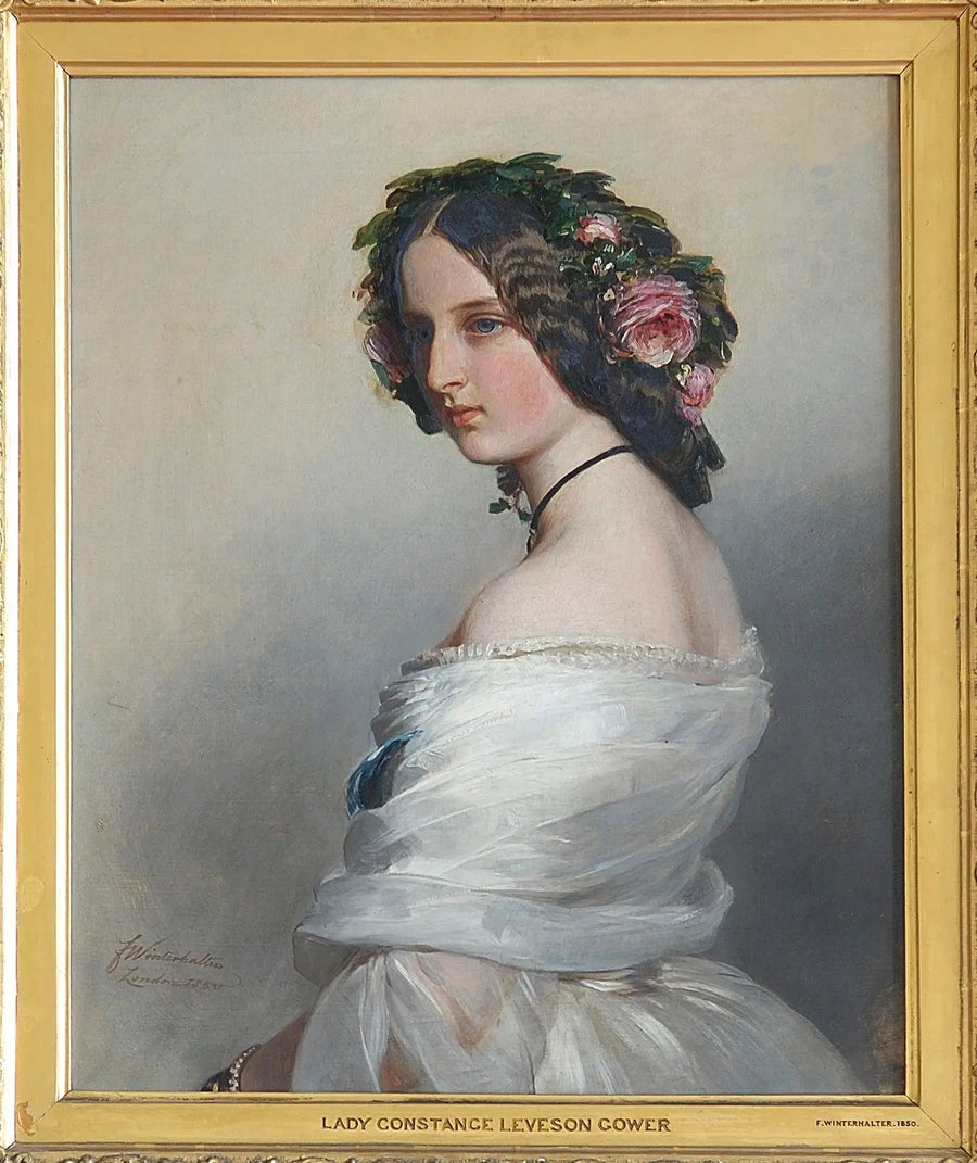 Lady Constance Leveson-Gower (1834-1880), toekomstige hertogin de Westminster - Franz Xaver Winterhalter

Source:
Lady Constance Leveson-Gower (1834-1880), future duchesse de Westminster - Franz Xaver Winterhalter